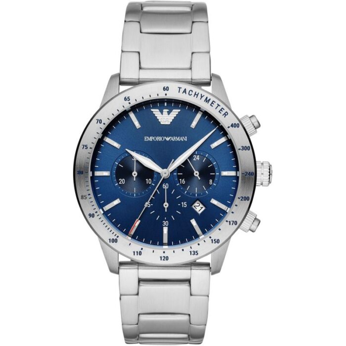 Emporio Armani Men's Gunmetal Chronograph Watch - AR11141 - Image 5